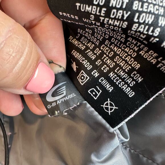 Marc New York Black Puffer Jacket Coat Down Filled M Medium Cinched Waist - Picture 13 of 13